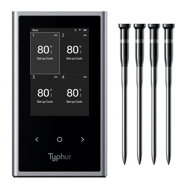 Thyphur Sync Quad trådløst steketermometer Wifi & Bluetooth