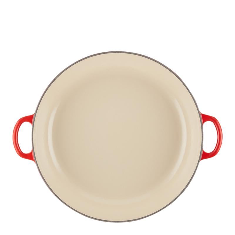 Le Creuset Buffetgryte med glasslokk 3,5L/30 cm cerise
