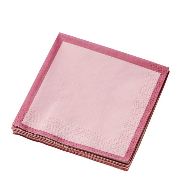 iittala Iittala serviett 33x33 cm 20 stk pink/rose