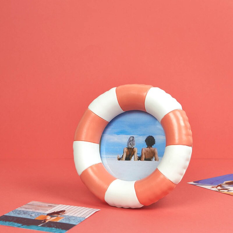 Balvi Floats fotoramme 17,2 cm rød/hvit