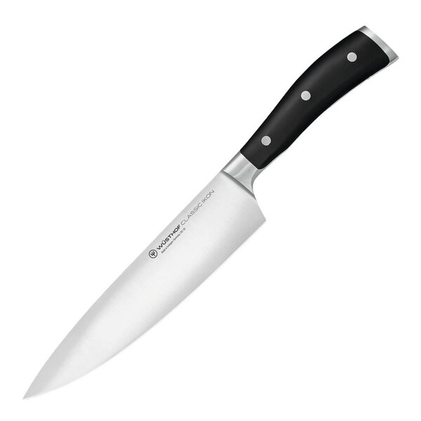 Wüsthof Classic Ikon Kokkekniv Svart 20 cm