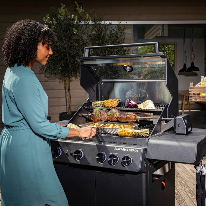 Rösle AllFlame rotisserie 68x13 cm stål