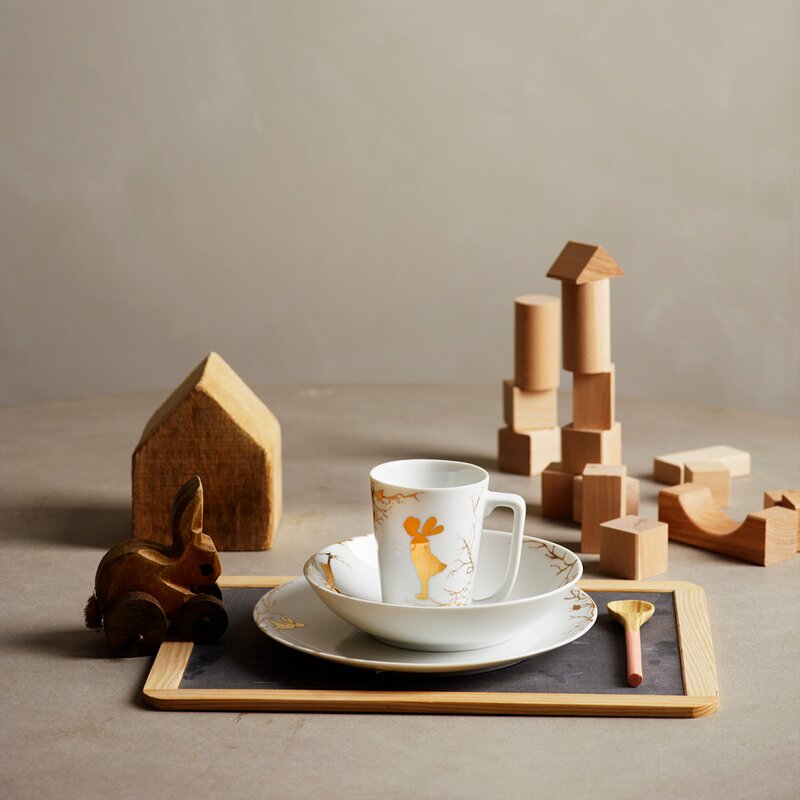 Wik & Walsøe Alv gulljenta sett