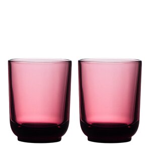 Fellow Pirch latte glass 33 cl 2 stk Garnet