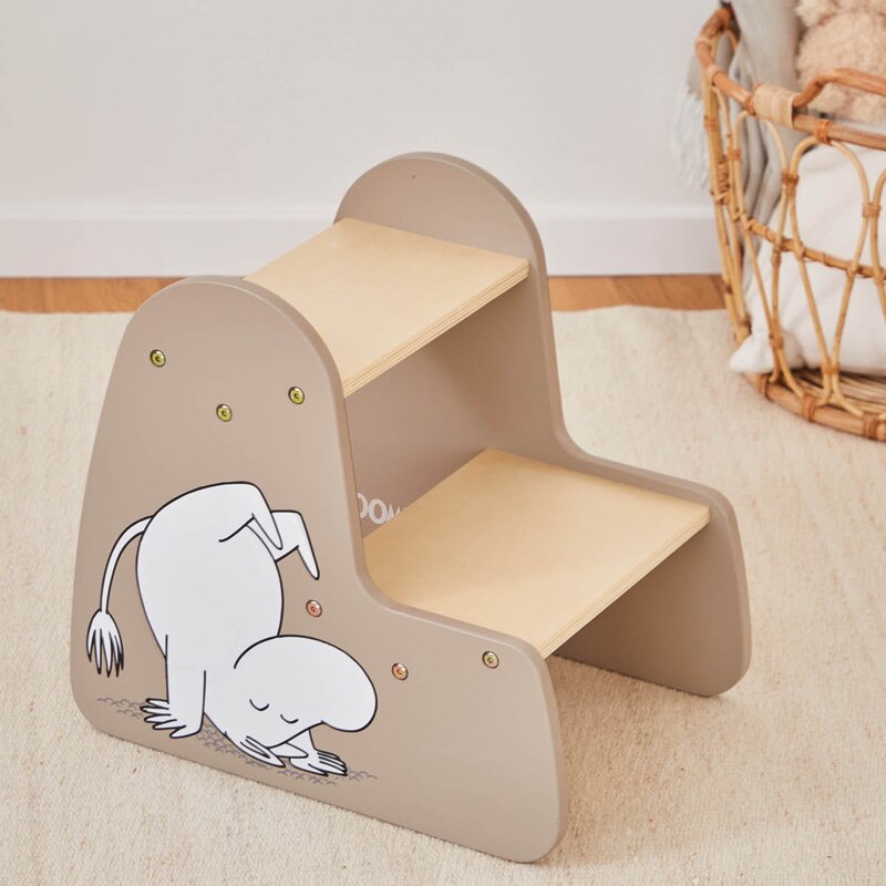 Barbo Toys Mummi skammel til barn 43x33x41 cm beige