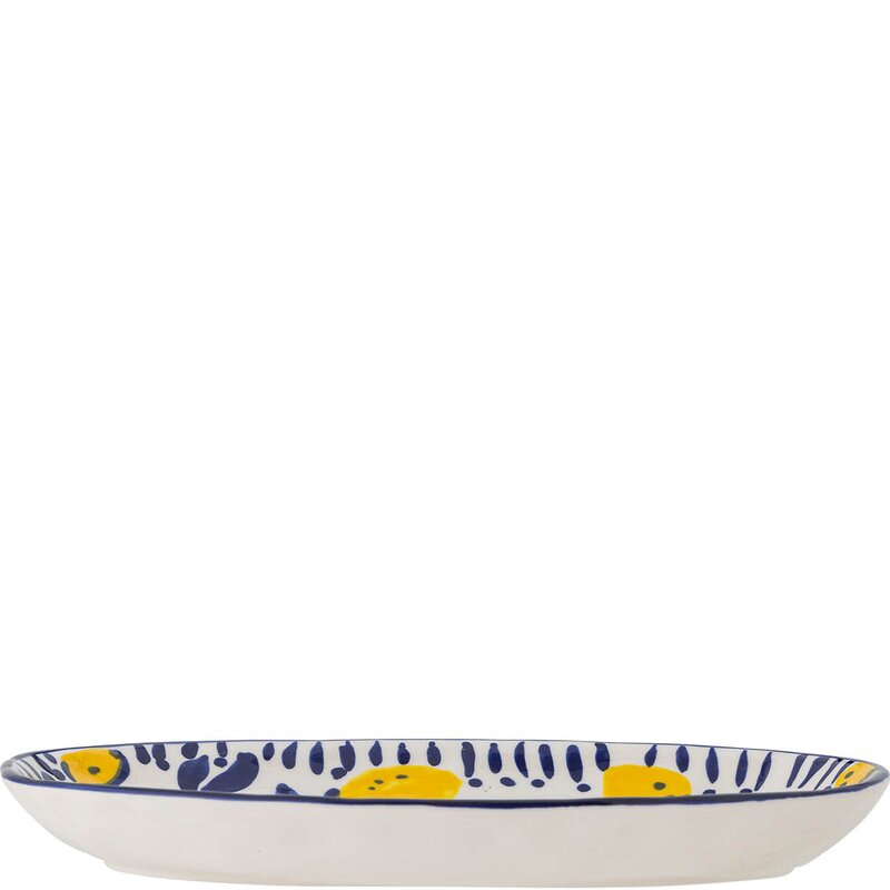 Creative Collection Maxima serveringsfat 29x16,5x4 cm blå