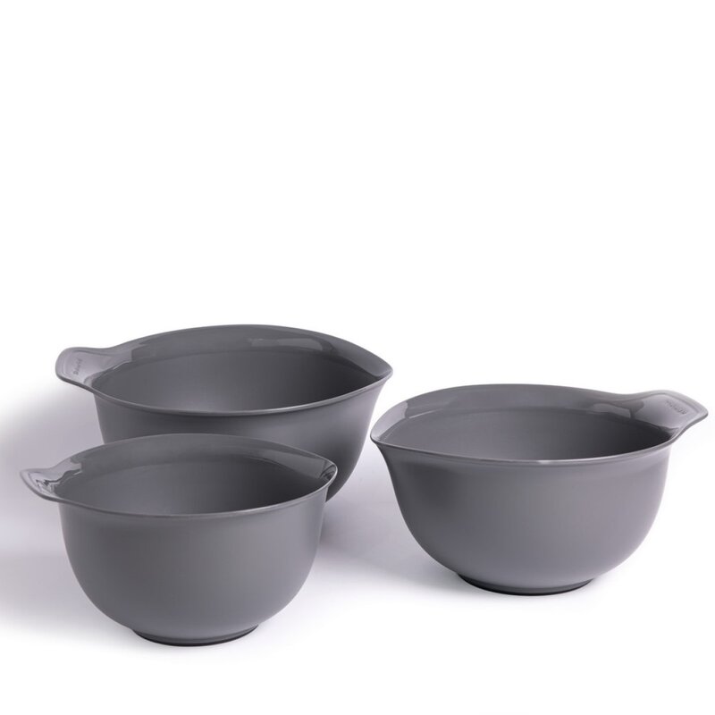 KitchenAid Core bollesett 3 deler charcoal grey