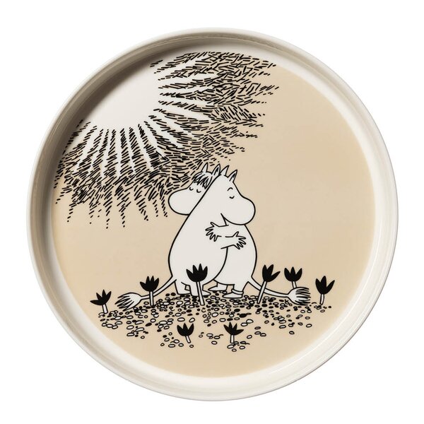MoominArabia Mummi paiform 28 cm Kjærlighet beige
