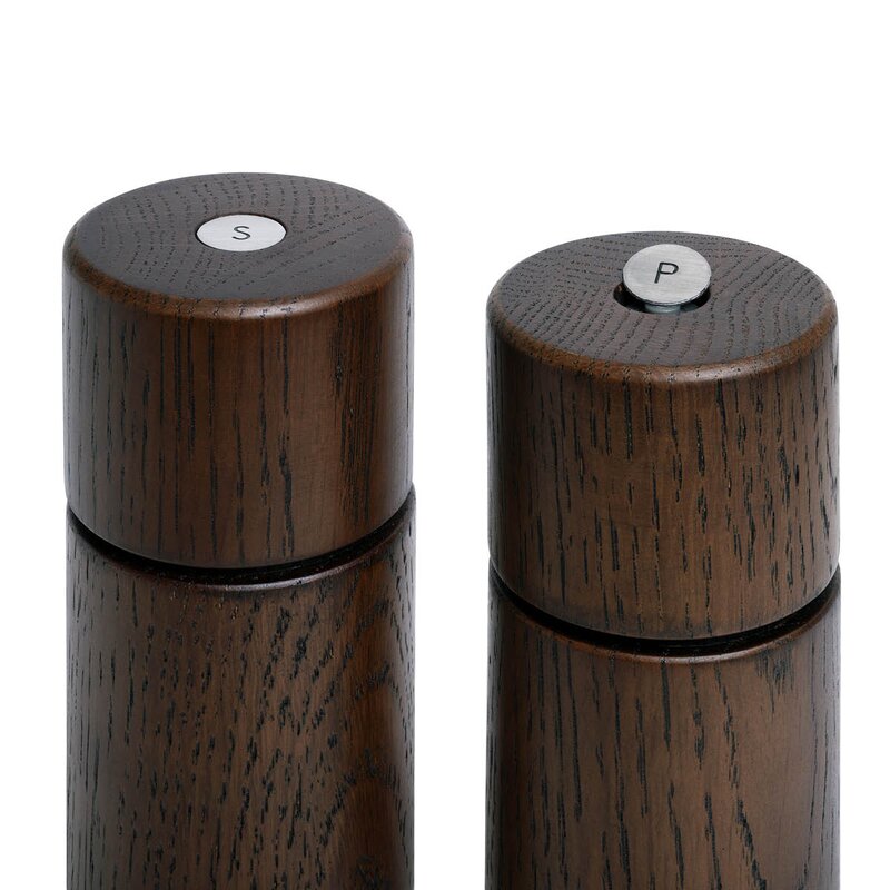 CrushGrind Bergen krydderkvern 12 cm smoked