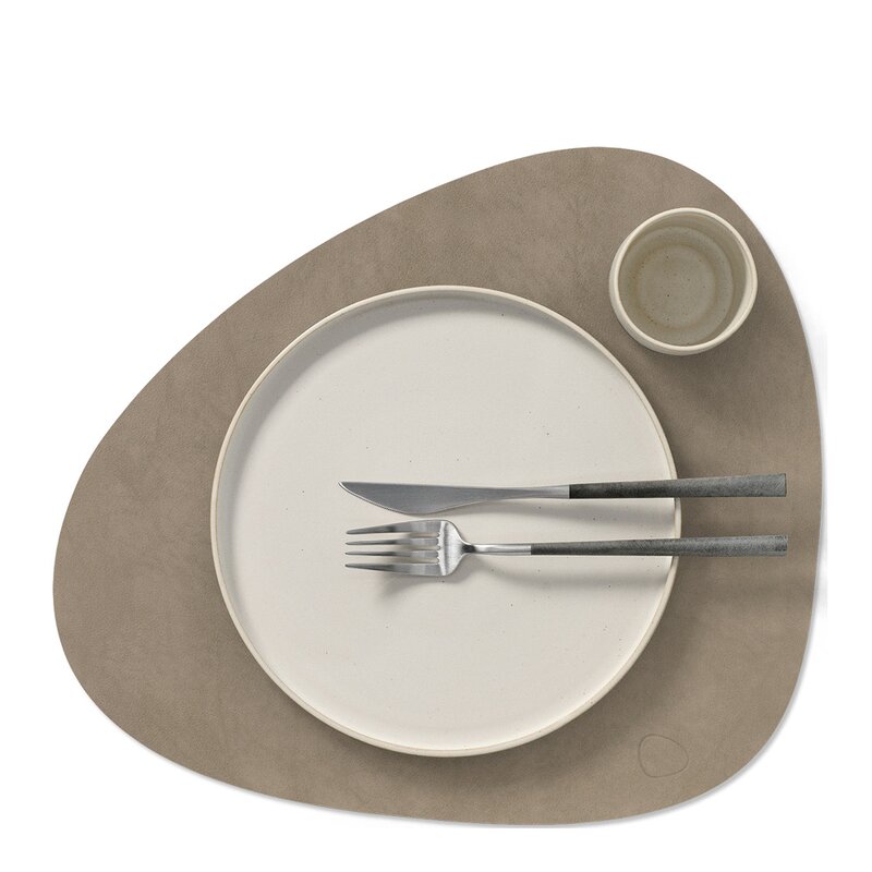 LIND DNA Nupo Curve bordbrikke 37x44 cm nomad grey