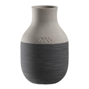 Kähler Omaggio Circulare vase 12,5 cm antrasittgrå