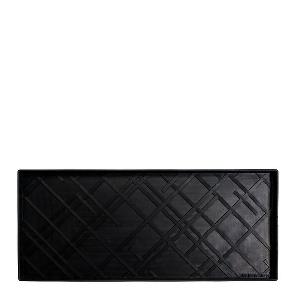 Tica Copenhagen Lines sko- og støvelbrett 88x38x3 cm svart