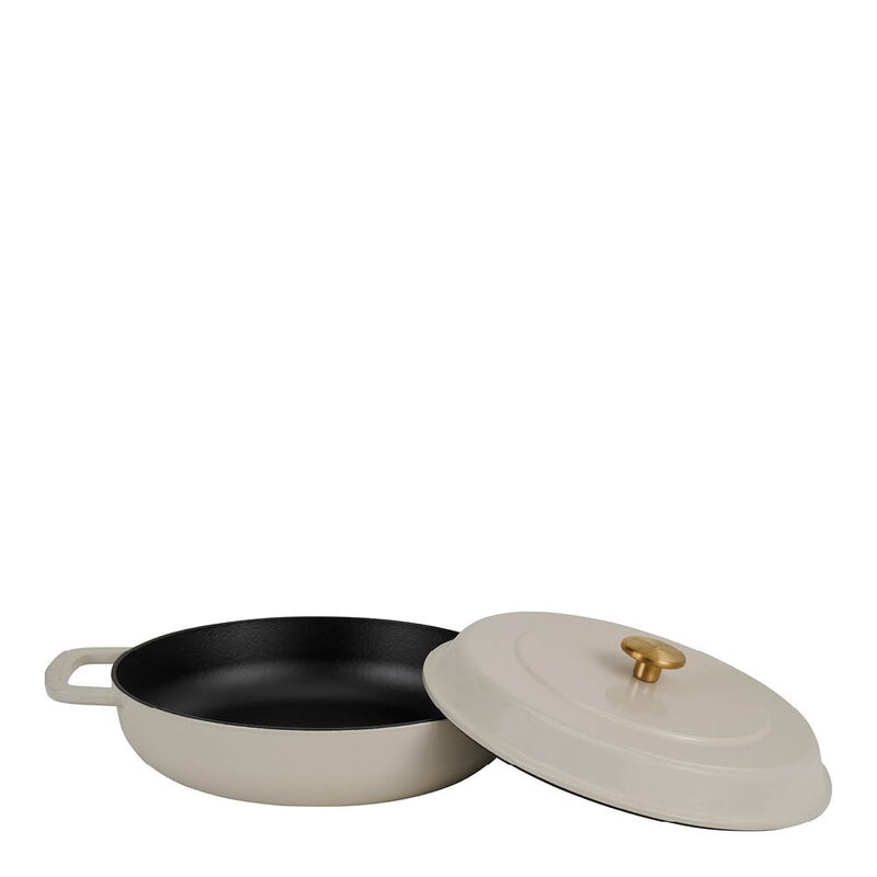 Combekk Braiser støpejernsgryte 28 cm 5L sand