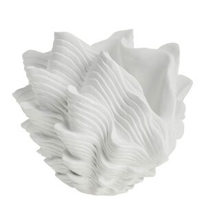 Lene Bjerre Shella vase 29 cm hvit