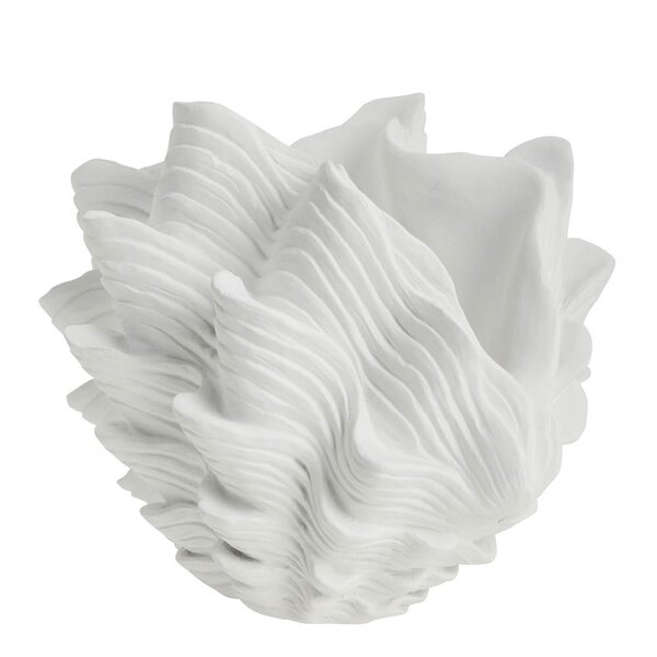 Lene Bjerre Shella vase 29 cm hvit
