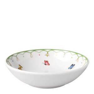 Villeroy & Boch Colourful Spring dessertskål 13 cm hvit/grønn