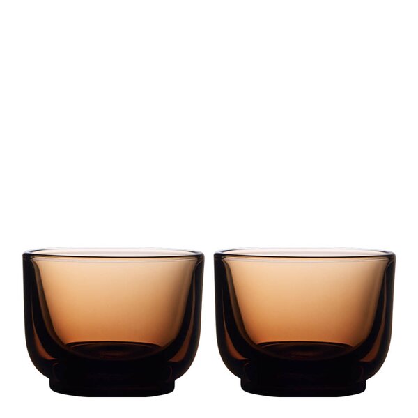 Fellow Pirch espresso glass 9 cl 2 stk Amber