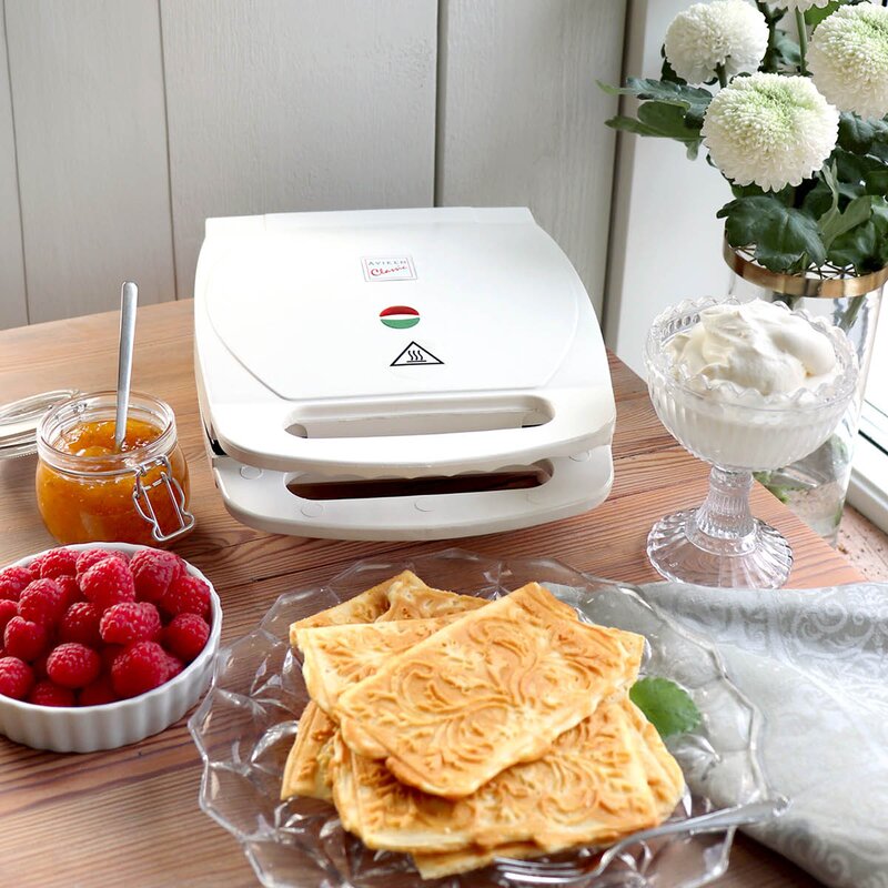 Åviken Classic gorojern keramisk 1000W hvit