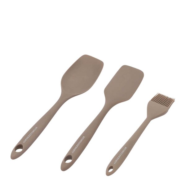 Blomsterbergs Bakesett redskaper 3 deler silikon latte