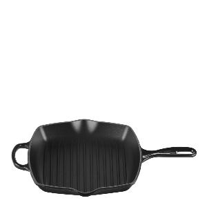 Le Creuset Signature grillpanne kvadratisk 26 cm black