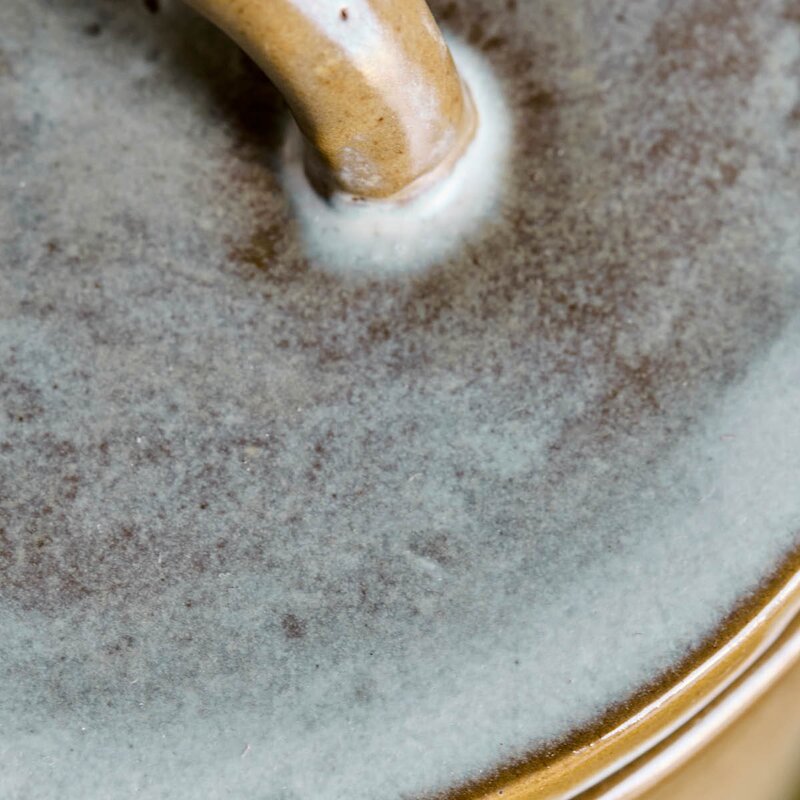 House Doctor Oppbevaringsboks Tallic 2 stk svart/sand