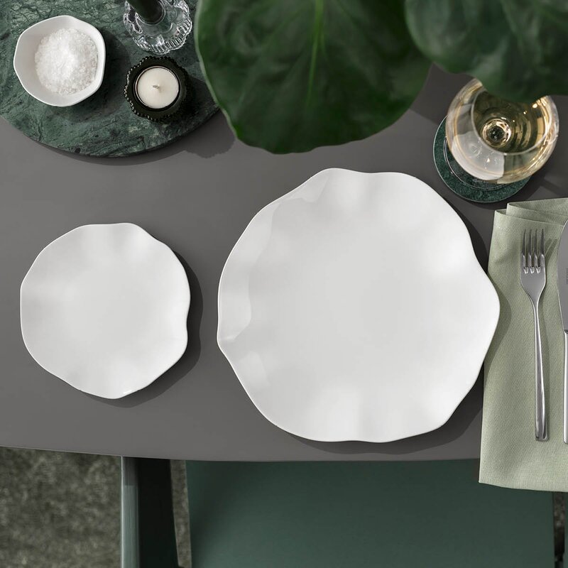 Villeroy & Boch Pura tallerken 27 cm hvit