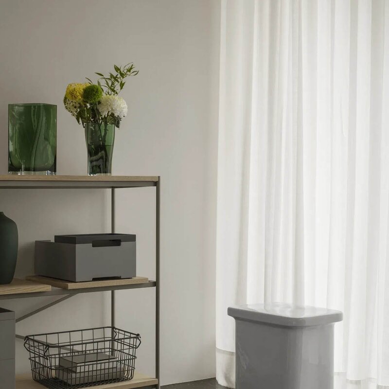 Blomus Duasis vase medium 28x18x10 cm grønn