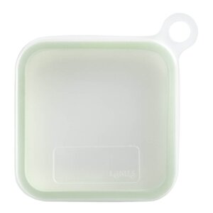 Lékué Gjenbrukbart sandwichetui 18 cm grønn/klar