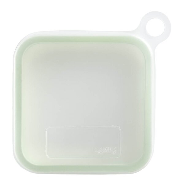 Lékué Gjenbrukbart sandwichetui 18 cm grønn/klar