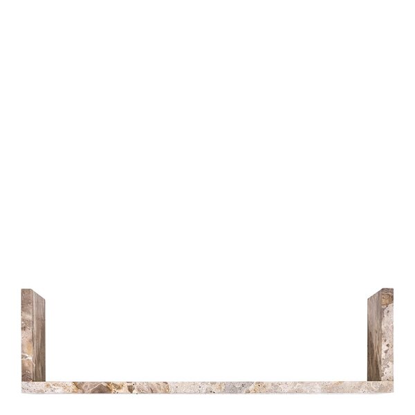 House Doctor Marr hylle i marmor 50x14x14 cm beige