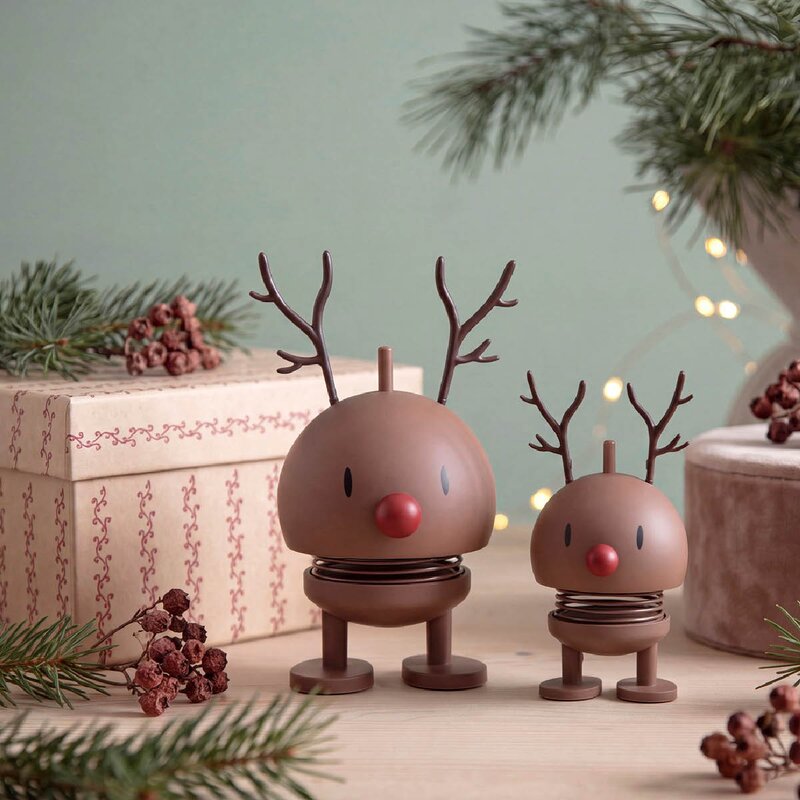 Hoptimist Hoptimist Soft Reindeer Bumble sett XS/S choko