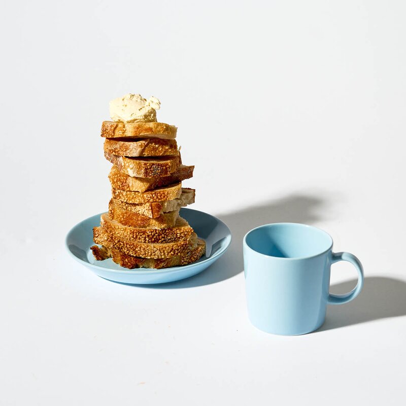 iittala Teema tallerken 17 cm isblå