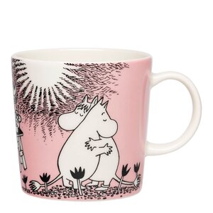 MoominArabia Mummikopp 30 cl Kjærlighet rosa 30 år gaveeske