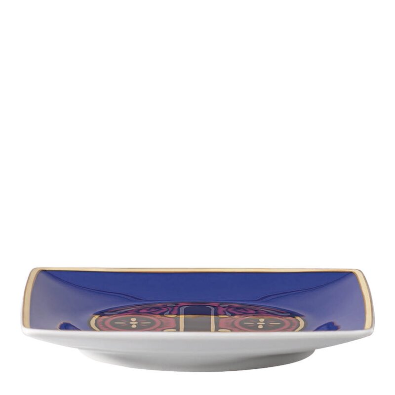 Versace Alphabet skål 12 cm kvadratisk O