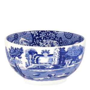 Spode Blue Italian dipskål 11 cm blå/hvit