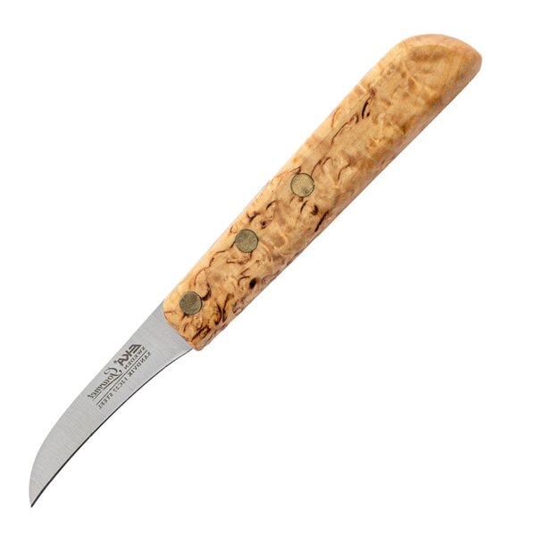 EKA Gourmet skrellekniv 7 cm tre