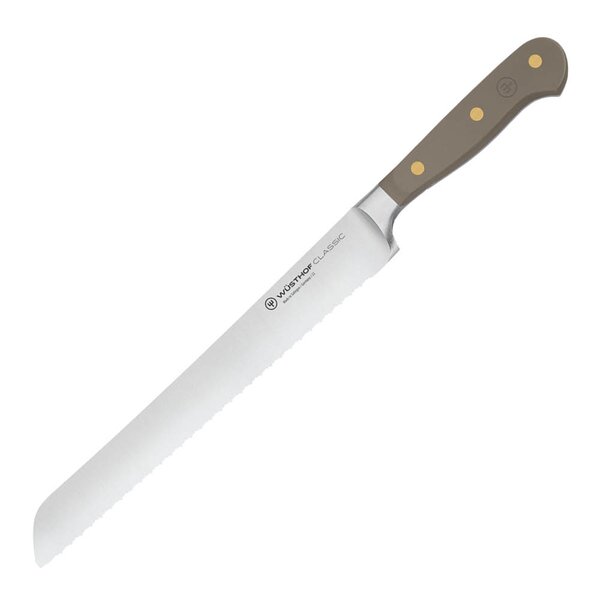 Wüsthof Classic Colour brødkniv 23 cm dobbelttannet Velvet Oyster