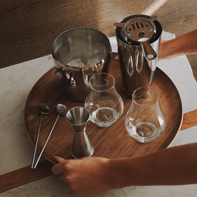 Stiernholm Drink Collection vinkjøler 13 cm mini børstet