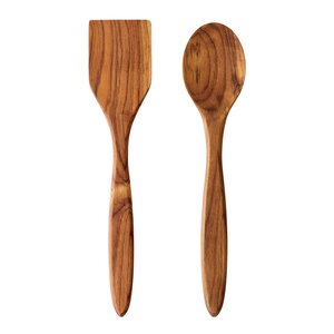 Aida RAW Teak stekspade og sleiv 2 deler