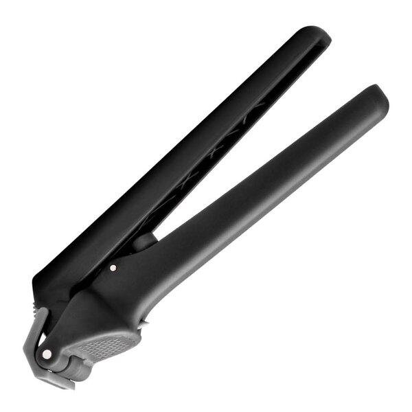 Dreamfarm Hvitløkspresse med skrape 19 cm svart/grå