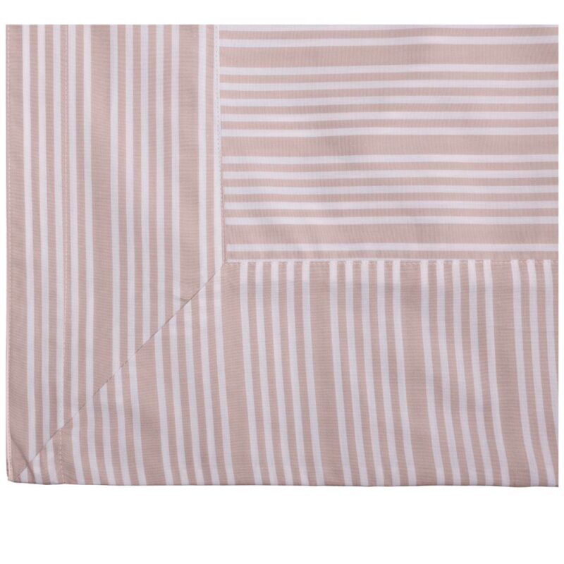 Home by Ilse Jacobsen Bedding Collection dynetrekk 140x200+63x60 cm powder rose stripes