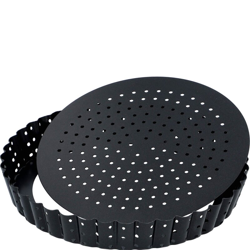 Birkmann Bread Buddies paiform 20 cm perforert svart