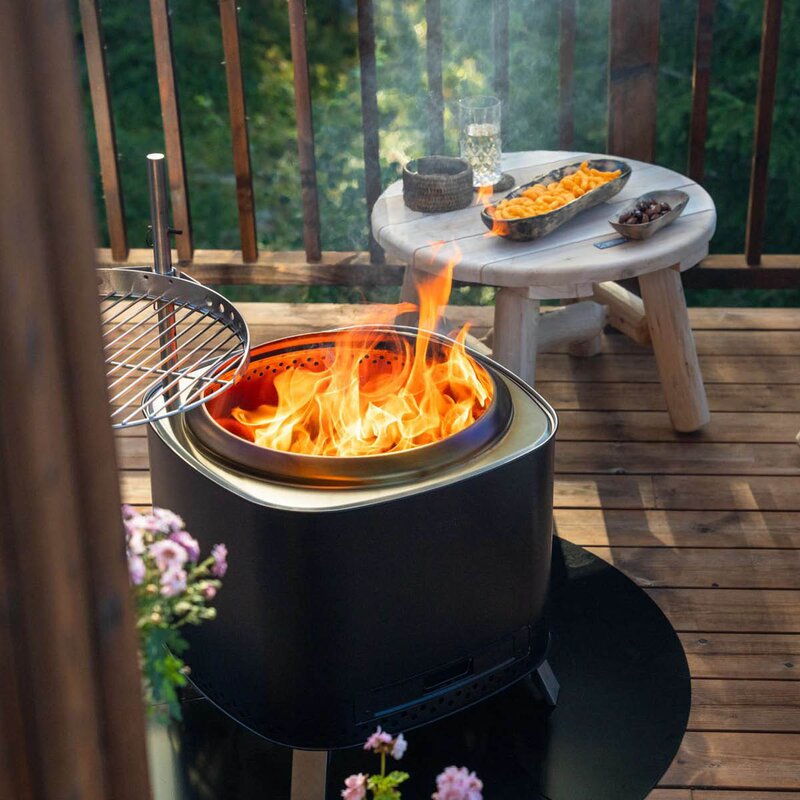 Espegard Brasa 50 bålbrenner svart