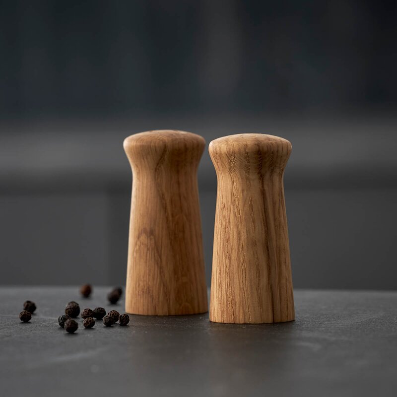 Morsø Bosco salt- og pepperkar 7 cm eik