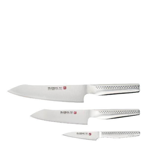 Global - Global knivsett 3 deler GN-009+GNM-07+GNFS-01