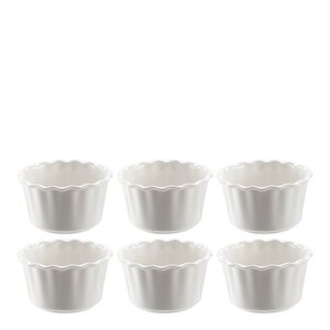Modern House Daily Use crème brûlée former 6 stk 10 cm 20 cl hvit