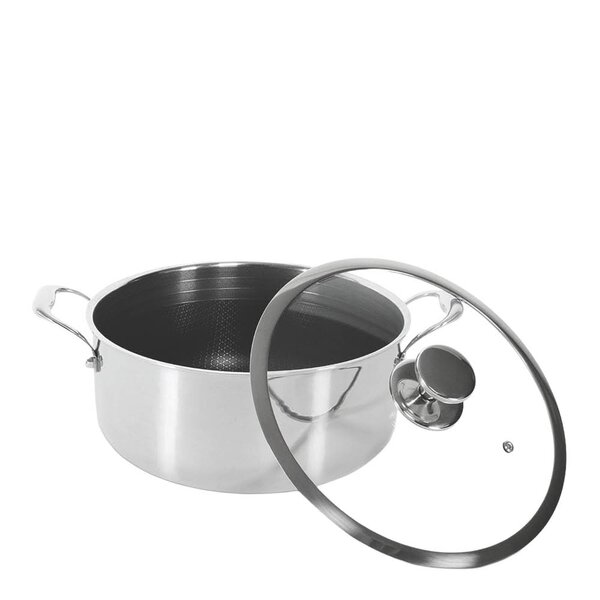 Gladkokken Hybrid kasserolle med lokk 2,9L 20 cm