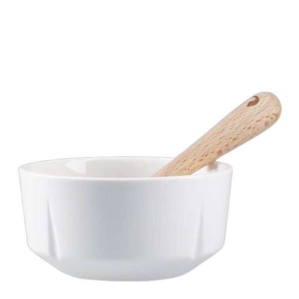 Rosendahl Grand Cru snacksskål med skje 9 cm hvit