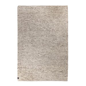 Lone Tepper Milo ull gulvteppe 200x290 cm melert gråbrun