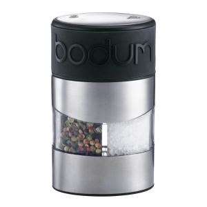 Bodum Twin salt- og pepperkvern svart